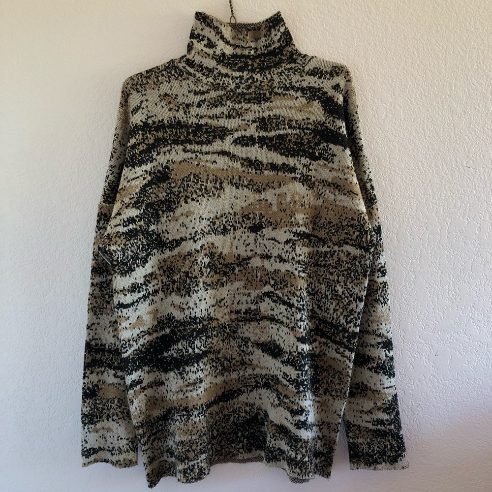 Raf Simons “Virginia Creeper” DigiCamo Turtle neck
